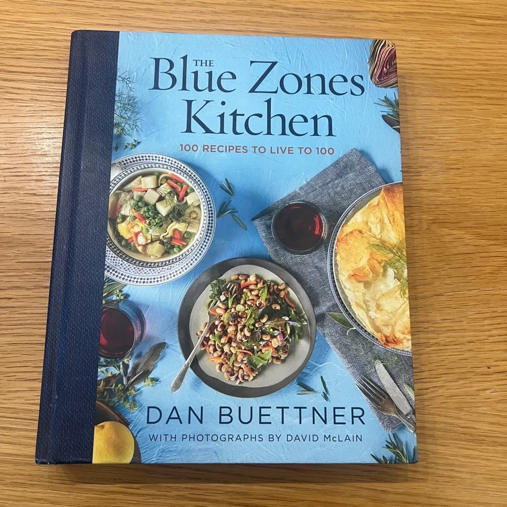 The Blue Zones Kitchen Cookbook National Geographic Longevity Health Buettner